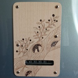 Plaque arrière "Arbre Tomot" (Stratocaster)